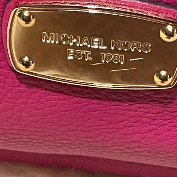 New Michael Kors pink leather backpack - Picture 11 of 11